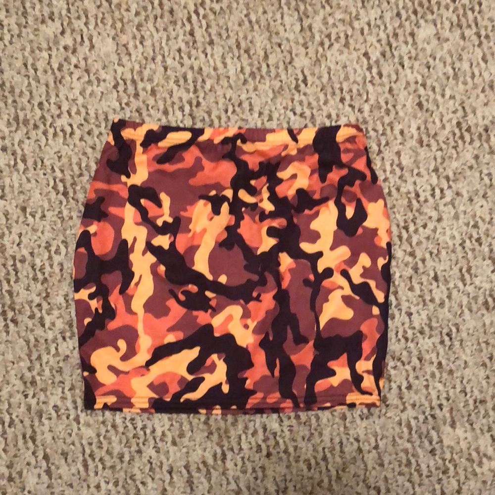 Camouflage skirt